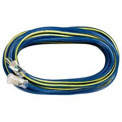 12/3 50&#39; EXTENSION CORD BLUE/YELLOW