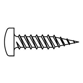 #8x1&quot; PAN HD 2XTHREAD SQ SP  METAL TO WOOD (4M)