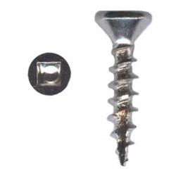 #6x5/8&quot; SQ#2-FL T17 NKL(25M)