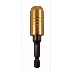 1/4&quot;x3&quot; ULTRA MAGNETIC BIT HOLDER GOLD 5/pk