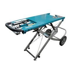 Large Rising Base Job Site  Miter Saw Stand