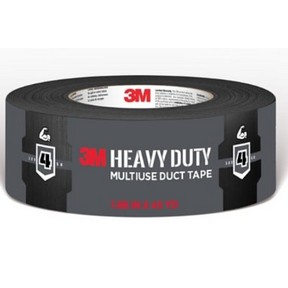 1.88 IN X 45YD BLACK DUCT TAPE  16/CAS