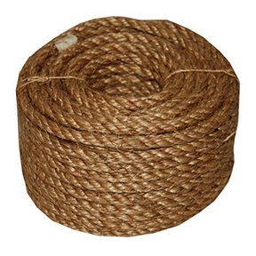 3/4&quot;X100&#39; MANILLA W/HOOK ONE  END