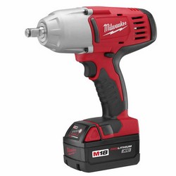 M18 1/2 HIGH TORQUE IMPACT WRENCH W/RING KIT &amp; 2 BAT