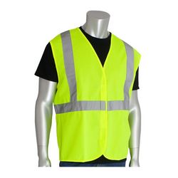 2X Class 2 Solid Vest No Pocket H&amp;L Closure