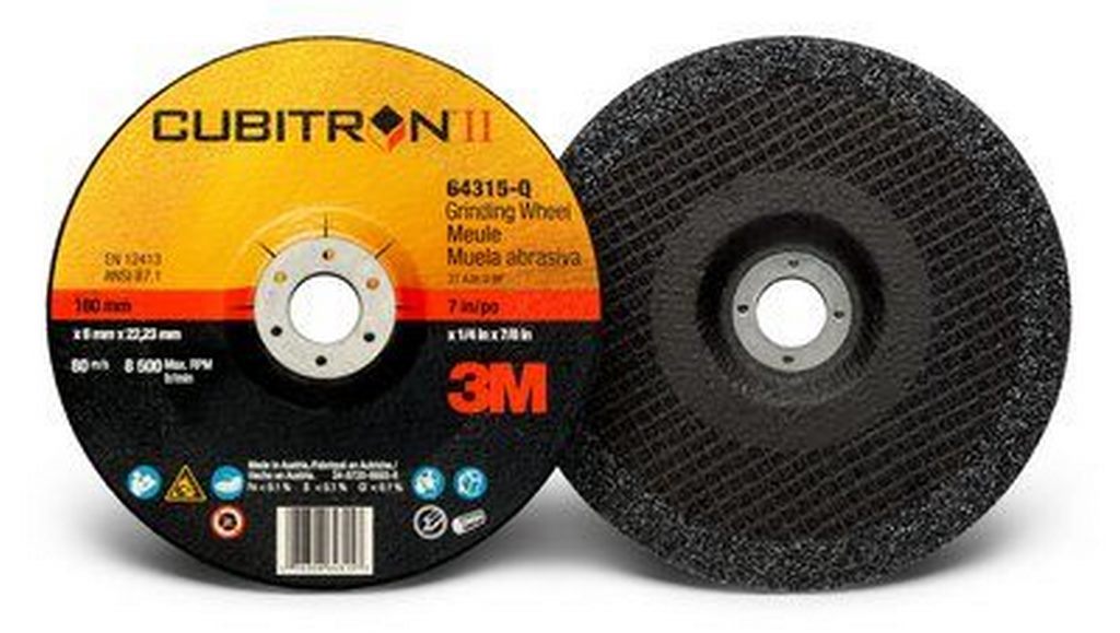 7&quot;x1/4&quot;x7/8&quot; T27 Cubitron 
II Grinding Wheel 10/20