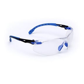 Black/Blue Clr Anti-fog Safety Glasses S1101SGAF