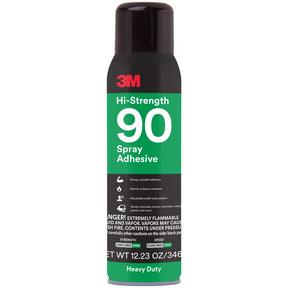 Hi-Strength Spray Adhesive 90  Clear 16 fl oz Can 12/Case