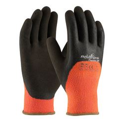 Large Hi-Vis Orn. Acrylic Terry Shell 3/4 Dip Brown