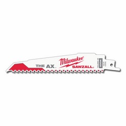 12&quot;x1&quot;x.062&quot; 5TPI SAWZALL BLADE: NAIL-EMBEDDED WOOD 5PK