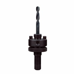 HOLE SAW LARGE ARBOR 7/16&quot; Q/C THRU-HOLE