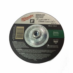 7&quot;x1/4&quot;x5/8&quot;-11 GRINDING WHEEL T27 C24T Concrete (5)