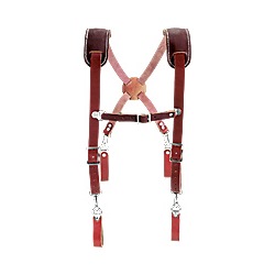 LEATHER WORK SUSPENDERS