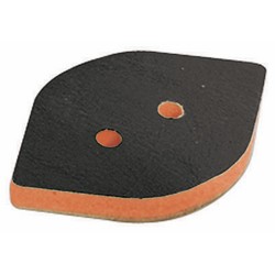 3-3/4&quot; X 2-3/8&quot; TEAR DROP PAD