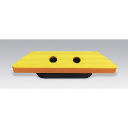 4X3/4 Non-Vacuum Raised Panel  Disc Pad Hook-Face Short Nap 