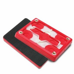 3X4X1/2 HOOKIT RED FOAD PAD