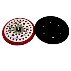 6X3/8 5/16-24 Hookit pad Multi Hole 52 Holes Red Foam