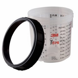 PPS MED MIXING CUP&amp;COLLAR 2/BX