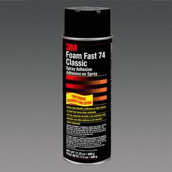 ORANGE FOAM FAST-TAC 16.9OZ 12/CS
