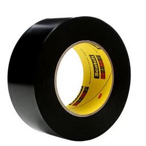 2X36YD BLACK VINYL TAPE  10.4MIL 24/CASE