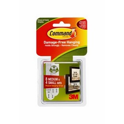 Command Small and Medium  Picture Hanging Strips