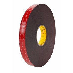 3/4X15YD VHB BLACK HEAVYDUTY OUTDOOR/INDOOR MOUNTING 12/CS