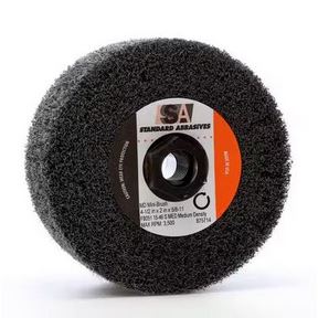 4.5x2x5/8-11 AVFN FB051 15-46  MED MD MINI-BRUSH 875713 2/CS