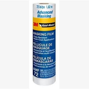 Hand-Masker Advanced Masking  Film 72&quot; x 90ft x .35 mil 8/cs