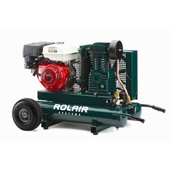9HP Honda 17 CFM@90PSI 9 Gallon Twin Tank Wheeled Gas