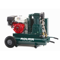 9HP Honda 20.1 CFM@90PSI 9 Gallon Twin Tank Wheeled Gas