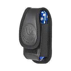 CLIP-ON LEATHER CELL PHONE HOLSTER