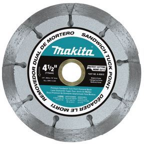4-1/2&quot; Dual Sandwich Diamond Tuck Point Blade