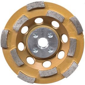 4-1/2&quot; Low-Vibration Diamond Cup Wheel Double Row