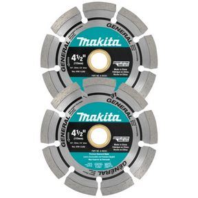 4-1/2&quot; Diamond Blade Segmented  General Purpose 2/pk
