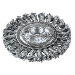 4&quot; Knot Cable Twist Wire Wheel