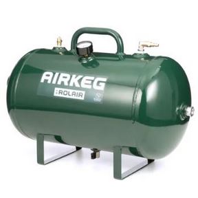 10 Gallon 225 PSI Portable Auxiliary Air Compressor Tank