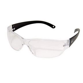SAVOIA SAFETY GLASSES, BLACK W/CLEAR LENS