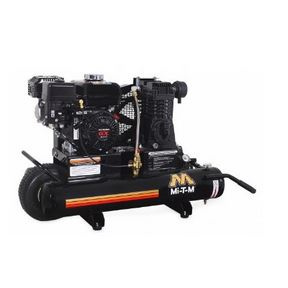6.5HP 13.9 CFM@90psi 8 Gallon Single Stage Wheeled Gas