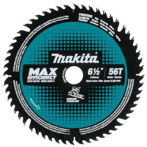 6-1/2&quot; 56T Carbide-Tipped Max Efficiency Cordless Plunge Saw