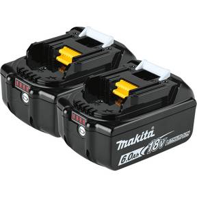 18V LXT Lithium-Ion 6.0Ah  Battery 2/Pk