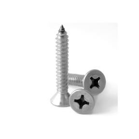 #8x1 1/4&quot; SLF-TPNG PH FLT HD  18-8 Stainless (500)