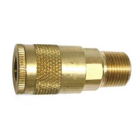 1/4&quot; X 3/8&quot; MPT AUTOMOTIVE  BRASS COUPLER (CH165)