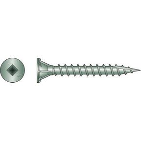 #10x1-5/8&quot; SQ#3 NIBS CRS T17 FIBER-CEMENT BOARD SCREW(1.5M