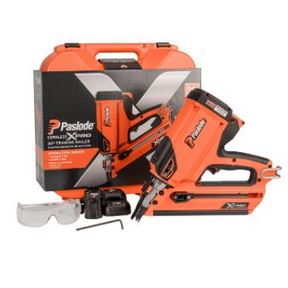 PASLODE Li-ION XPRO 30deg STRP NLR(3-1/4&quot;)w/2nd Battery&amp;Fuel