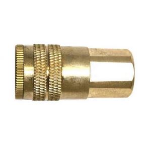 1/4&quot; X 1/4&quot; FPT INDUSTRIAL  BRASS COUPLER (CH150)