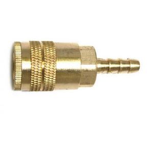 1/4&quot; X 1/4&quot; INDUSTRIAL BRASS  BARB COUPLER (CH153)