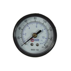 0-160PSI PRESSURE GAUGE W/2&quot; DIAL 