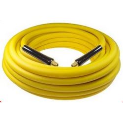 3/8&quot;X50&#39; YELLOW BELLY HYBRID PVC HOSE 1/4&quot;MPT