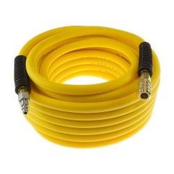 3/8&quot;X50&#39; YELLOW BELLY PVC HYBRID HOSE w/1/4&quot; QC