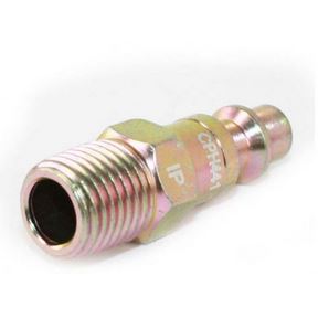 1/4&quot; X 1/4&quot; MPT INDUSTRIAL  COUPLER PLUG (CH1501)